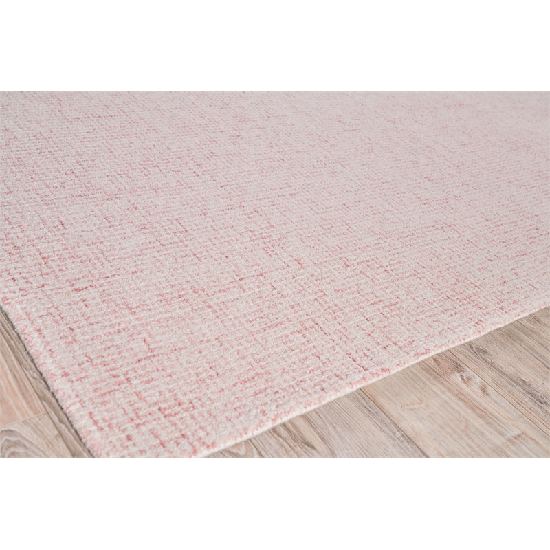 Caprice Hand-Tufted New Zealand Wool Pink/Ivory 6'x9' Area Rug