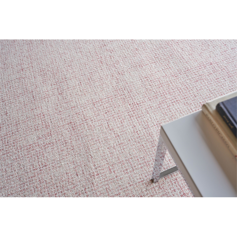 Caprice Hand-Tufted New Zealand Wool Pink/Ivory 6'x9' Area Rug