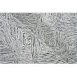 Caprice Hand-Tufted New Zealand Wool Black/Ivory 6'x9' Area Rug