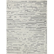 Carmel Hand-Tufted New Zealand Wool Ivory/Gray 9'x12' Area Rug