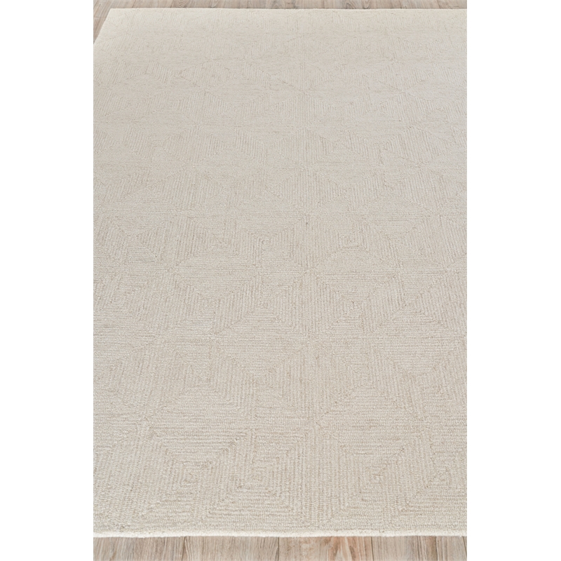 Caprice Hand-Tufted New Zealand Wool Beige/Ivory 10'x14' Area Rug