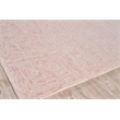 Caprice Hand-Tufted New Zealand Wool Pink/Ivory 8'x10' Area Rug
