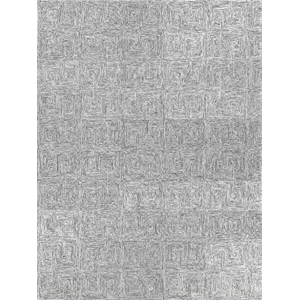 Caprice Hand-Tufted New Zealand Wool Black/Ivory 10'x14' Area Rug