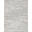 Carmel Hand-Tufted New Zealand Wool Light Gray/Ivory 5'x8' Area Rug