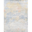 Carrera Handloomed Viscose Blue/Gold 8'x10' Area Rug