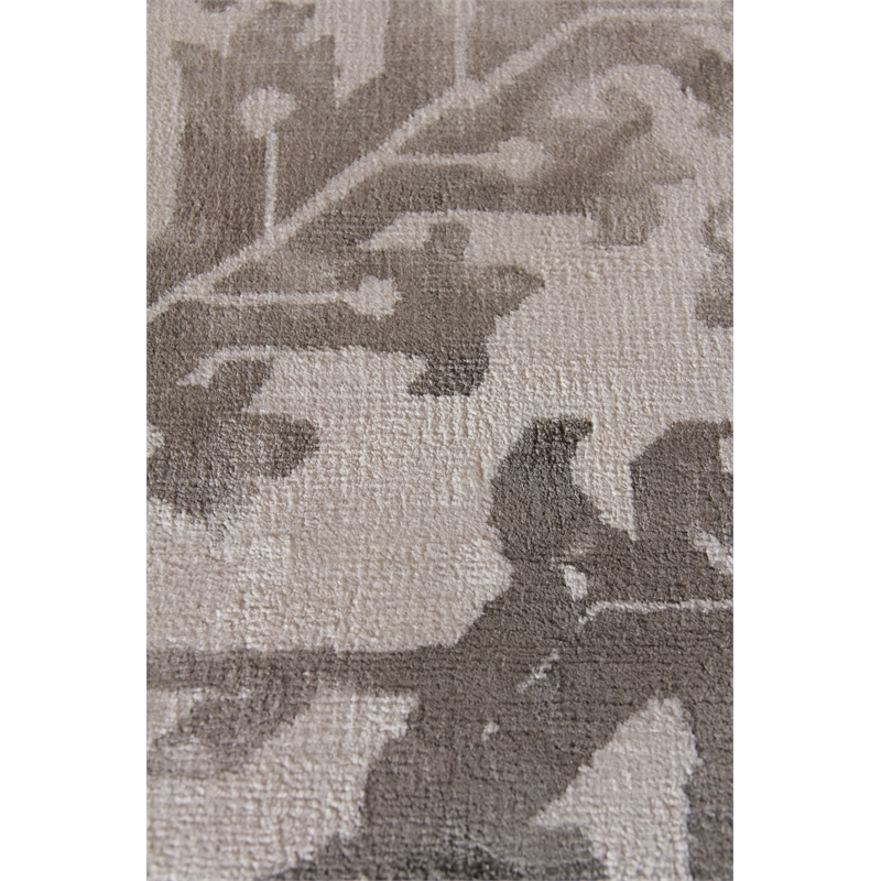 Carrera Handloomed Viscose Ash 10'x14' Area Rug