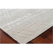 Castelli Handloomed Bamboo Silk/Wool Light Beige 10'x14' Area Rug
