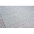 Castelli Handloomed Bamboo Silk/Wool Light Silver 12'x15' Area Rug