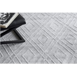 Castelli Handloomed Bamboo Silk/Wool Light Silver 14'x18' Area Rug
