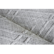 Castelli Handloomed Bamboo Silk/Wool Light Silver 8'x10' Area Rug
