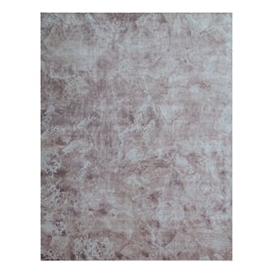 Cassina Handloomed Bamboo Silk Rust 8'x10' Area Rug