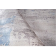 Cassina Handloomed Bamboo Silk Gray/Blue 10'x14' Area Rug