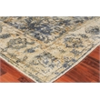 Cassina Handloomed Bamboo Silk Blue/Beige 12'x15' Area Rug