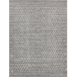 Castelli Handloomed Bamboo Silk/Wool Gray 14'x18' Area Rug