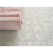 Castelli Handloomed Bamboo Silk/Wool Ivory 10'x14' Area Rug
