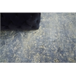Cassina Handloomed Bamboo Silk Denim/Beige 10'x14' Area Rug