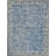 Cassina Handloomed Bamboo Silk Denim/Beige 10'x14' Area Rug