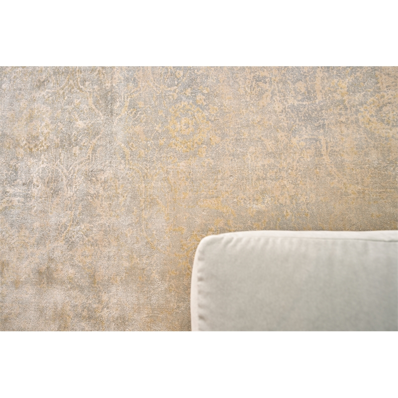 Cassina Handloomed Bamboo Silk Blue 12'x15' Area Rug