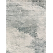 Cassina Handloomed Bamboo Silk Dark Gray/Gray 6'x9' Area Rug