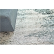 Cassina Handloomed Bamboo Silk Dark Gray/Gray 8'x10' Area Rug