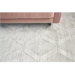 Castelli Handloomed Bamboo Silk/Wool Ivory 9'x12' Area Rug