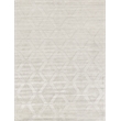 Castelli Handloomed Bamboo Silk/Wool Ivory 9'x12' Area Rug