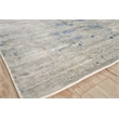 Cassina Handloomed Bamboo Silk Sky Blue 6'x9' Area Rug