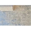 Cassina Handloomed Bamboo Silk Sky Blue 6'x9' Area Rug