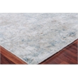 Cassina Handloomed Bamboo Silk Blue/Ivory/Multi 9'x12' Area Rug