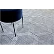 Castelli Handloomed Bamboo Silk/Wool Gray 10'x14' Area Rug