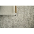 Cassina Handloomed Bamboo Silk Charcoal/Green 6'x9' Area Rug