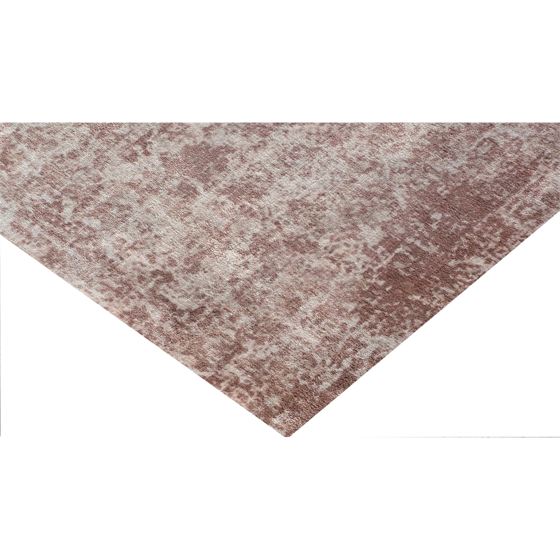 Cassina Handloomed Bamboo Silk Light Silver 8'x10' Area Rug