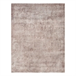 Cassina Handloomed Bamboo Silk Light Silver 8'x10' Area Rug
