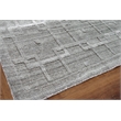 Castelli Handloomed Bamboo Silk/Wool Gray 12'x15' Area Rug