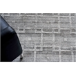Castelli Handloomed Bamboo Silk/Wool Gray 14'x18' Area Rug