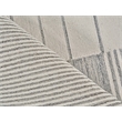 Castine Hand-Tufted New Zealand Wool Silver/Ivory 5'x8' Area Rug