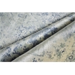 Cassina Handloomed Bamboo Silk Light Silver/Blue 12'x15' Area Rug