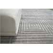 Castelli Handloomed Bamboo Silk/Wool Gray 14'x18' Area Rug