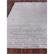 Castelli Handloomed Bamboo Silk/Wool Gray 9'x12' Area Rug