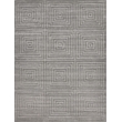 Castelli Handloomed Bamboo Silk/Wool Gray 9'x12' Area Rug