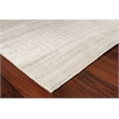 Castelli Handloomed Bamboo Silk/Wool Ivory 10'x14' Area Rug