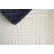 Castelli Handloomed Bamboo Silk/Wool Ivory 14'x18' Area Rug