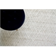 Castelli Handloomed Bamboo Silk/Wool Ivory 8'x10' Area Rug