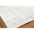 Castelli Handloomed Bamboo Silk/Wool Ivory 9'x12' Area Rug