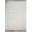Cavallo Modern Handloomed Nylon/Wool White 2'x3' Area Rug