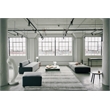 Chroma Handloomed Wool/Bamboo Silk Charcoal/Gray 14'x18' Area Rug