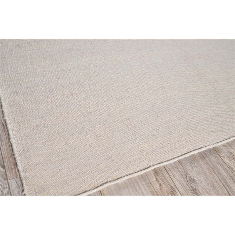 Chelsea Flatweave New Zealand Wool Silver 14'x18' Area Rug
