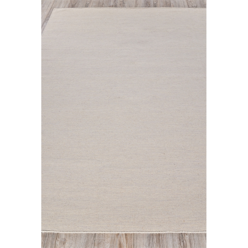 Chelsea Flatweave New Zealand Wool Silver 14'x18' Area Rug