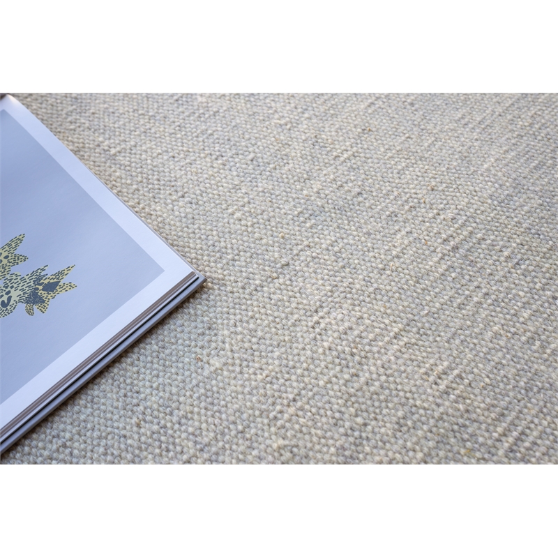Chelsea Flatweave New Zealand Wool Silver 14'x18' Area Rug