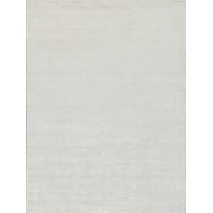 Catalina Handloomed Wool/Bamboo Silk Ivory 2'x3' Area Rug